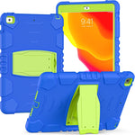 Custodia protettiva 3 strati in silicone e PC per iPad 9.7 e 10.2