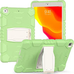 Custodia protettiva 3 strati in silicone e PC per iPad 9.7 e 10.2