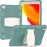 Custodia protettiva 3 strati in silicone e PC per iPad 9.7 e 10.2