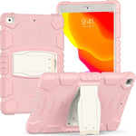 Custodia protettiva 3 strati in silicone e PC per iPad 9.7 e 10.2