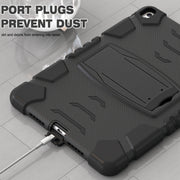 Cornice dello schermo di protezione a 3 strati + PC + Custodia combinata antiurto in silicone con supporto, For iPad Pro 10.5 (2019) / (2017)