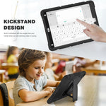 Custodia 3 strati silicone e PC per iPad Pro 10.5 2017/2019