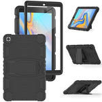 Cornice dello schermo di protezione a 3 strati + PC + Custodia combinata antiurto in silicone con supporto, For Samsung Galaxy Tab A 10.1 (2019) T510, For Samsung Galaxy Tab S6 T860