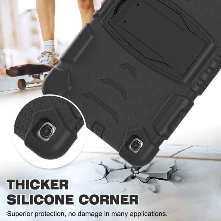 Cornice dello schermo di protezione a 3 strati + PC + Custodia combinata antiurto in silicone con supporto, For Samsung Galaxy Tab A 10.1 (2019) T510, For Samsung Galaxy Tab S6 T860