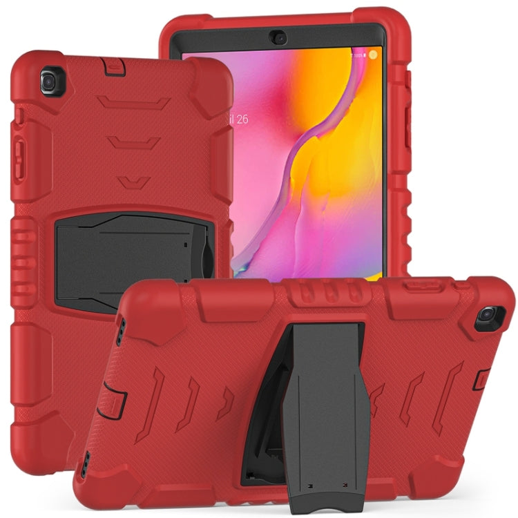 Cornice dello schermo di protezione a 3 strati + PC + Custodia combinata antiurto in silicone con supporto, For Samsung Galaxy Tab A 10.1 (2019) T510, For Samsung Galaxy Tab S6 T860