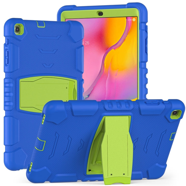 Cornice dello schermo di protezione a 3 strati + PC + Custodia combinata antiurto in silicone con supporto, For Samsung Galaxy Tab A 10.1 (2019) T510, For Samsung Galaxy Tab S6 T860