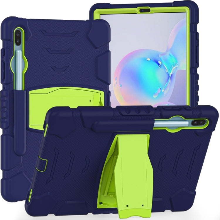 Cornice dello schermo di protezione a 3 strati + PC + Custodia combinata antiurto in silicone con supporto, For Samsung Galaxy Tab A 10.1 (2019) T510, For Samsung Galaxy Tab S6 T860