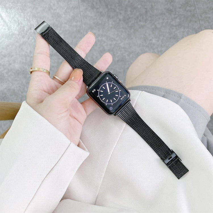 Cinturino in acciaio con sette perline per Apple Watch 40mm e 44m