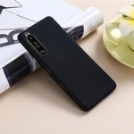Custodia a copertura totale antiurto in silicone liquido Pure Color, For Sony Xperia 1 III, For Sony Xperia 10 III
