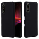 Custodia a copertura totale antiurto in silicone liquido Pure Color, For Sony Xperia 1 III, For Sony Xperia 10 III