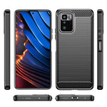 Custodia TPU fibra di carbonio per Redmi Note 10 Pro 5G