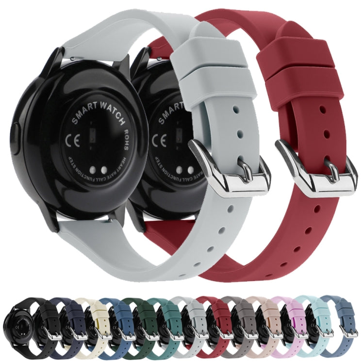 Cinturino di ricambio per cinturino in silicone con fibbia a forma di T, 22mm