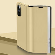 Custodia pieghevole in pelle bovina opaca primo strato, For Xiaomi Mi Mix Fold