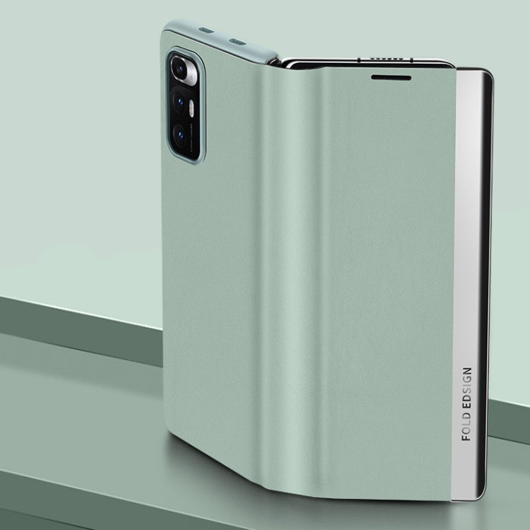 Custodia pieghevole in pelle bovina per Xiaomi Mi Mix Fold