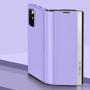Custodia pieghevole in pelle bovina opaca primo strato, For Xiaomi Mi Mix Fold