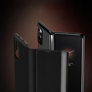 Custodia pieghevole in pelle bovina opaca primo strato, For Xiaomi Mi Mix Fold