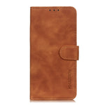 KHAZNEH Retro Texture PU + TPU Custodia in pelle a vibrazione orizzontale con supporto, slot per carte e portafoglio, For Nokia X10 / X20, For ZET Blade A51
