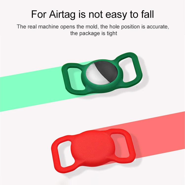 Custodia protettiva in silicone stile animale per AirTag Apple