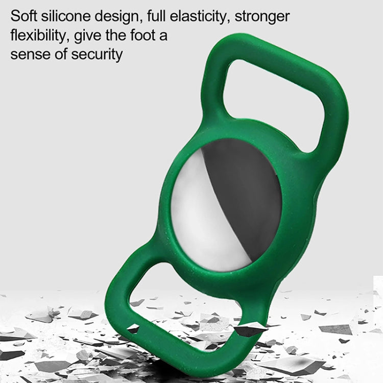 Custodia protettiva in silicone stile animale per AirTag Apple