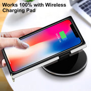 Elegante custodia antiurto in pelle microfibra con motivo rombico + TPU con tracolla a catena, For iPhone SE 2022 / SE 2020 / 8 / 7, For iPhone 8 Plus / 7 Plus, For iPhone X / XS, For iPhone XR