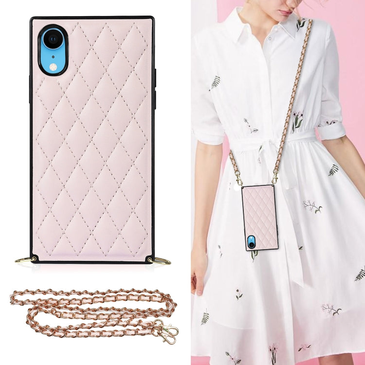 Custodia in pelle microfibra con tracolla per iPhone 8 Plus