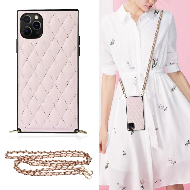 Custodia in pelle microfibra con tracolla per iPhone 11