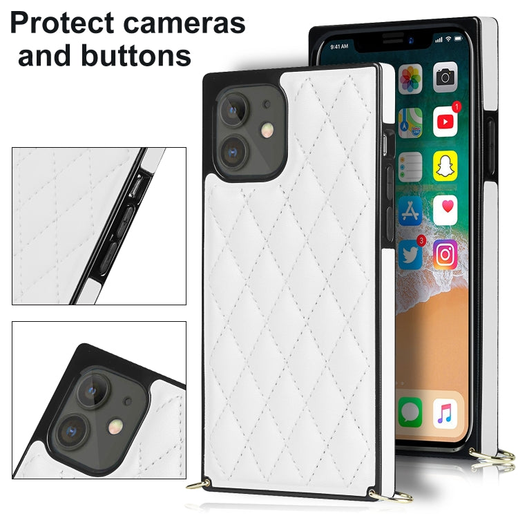 Custodia in pelle microfibra con tracolla per iPhone 12 Pro Max