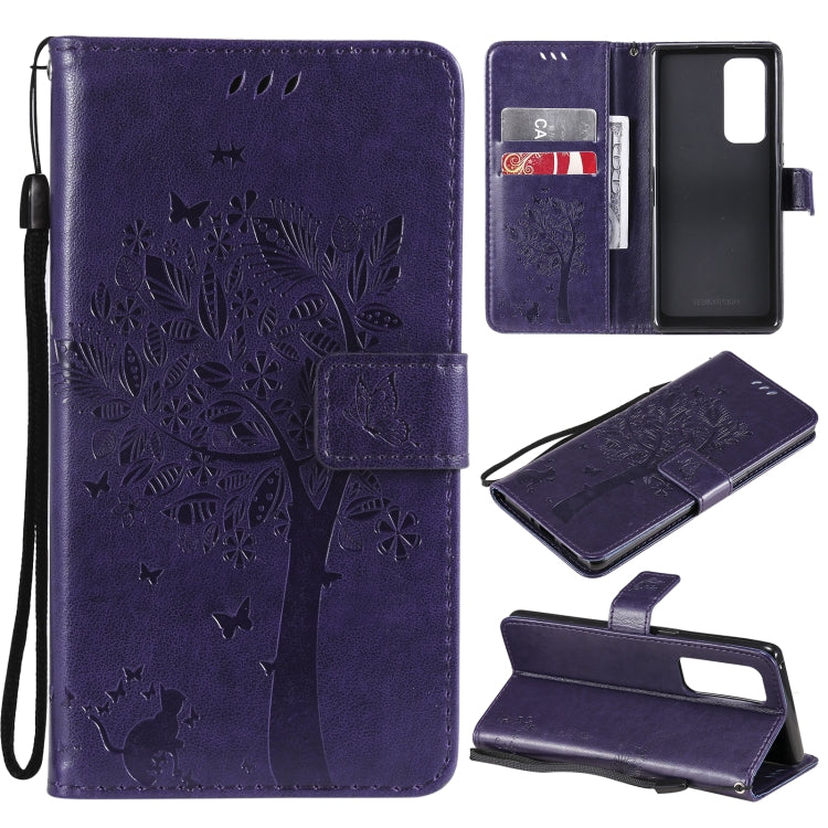 Custodia portafoglio in pelle sintetica per OPPO Reno5 Pro+