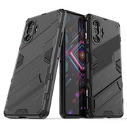 Punk Armor 2 in 1 PC + custodia antiurto in TPU con supporto invisibile, For vivo V21, For Xiaomi Redmi K40 Gaming, For Honor Play 5T