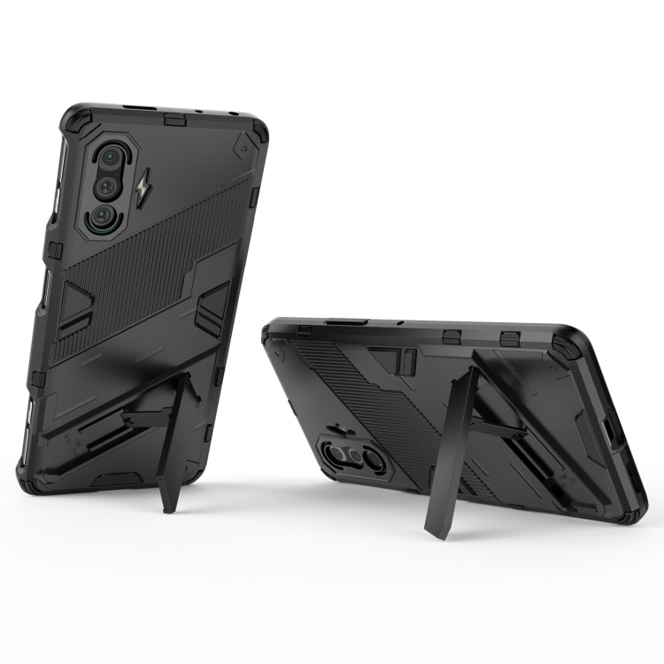 Custodia TPU antiurto con supporto per Xiaomi Redmi K40 Gaming