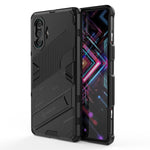 Custodia TPU antiurto con supporto per Xiaomi Redmi K40 Gaming