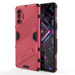 Custodia TPU antiurto con supporto per Xiaomi Redmi K40 Gaming