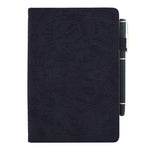 Custodia in pelle goffrata per iPad con doppia piegatura