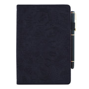Custodia in pelle goffrata per iPad