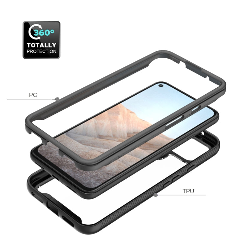Custodia antiurto per PC + TPU serie Starry Sky tinta unita, For Google Pixel 5A 5G, For Samsung Galaxy A22 5G