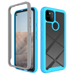 Custodia antiurto per PC + TPU serie Starry Sky tinta unita, For Google Pixel 5A 5G, For Samsung Galaxy A22 5G