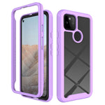 Custodia antiurto per PC + TPU serie Starry Sky tinta unita, For Google Pixel 5A 5G, For Samsung Galaxy A22 5G
