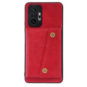 Custodia protettiva magnetica antiurto in PU + TPU con doppia fibbia con slot per schede e supporto, For Xiaomi Redmi Note 10 Pro Max, For Xiaomi Mi 11 Ultra, For Xiaomi Mi 11 Pro, For Xiaomi Mi 11 Lite