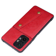 Custodia protettiva magnetica antiurto in PU + TPU con doppia fibbia con slot per schede e supporto, For Xiaomi Redmi Note 10 Pro Max, For Xiaomi Mi 11 Ultra, For Xiaomi Mi 11 Pro, For Xiaomi Mi 11 Lite