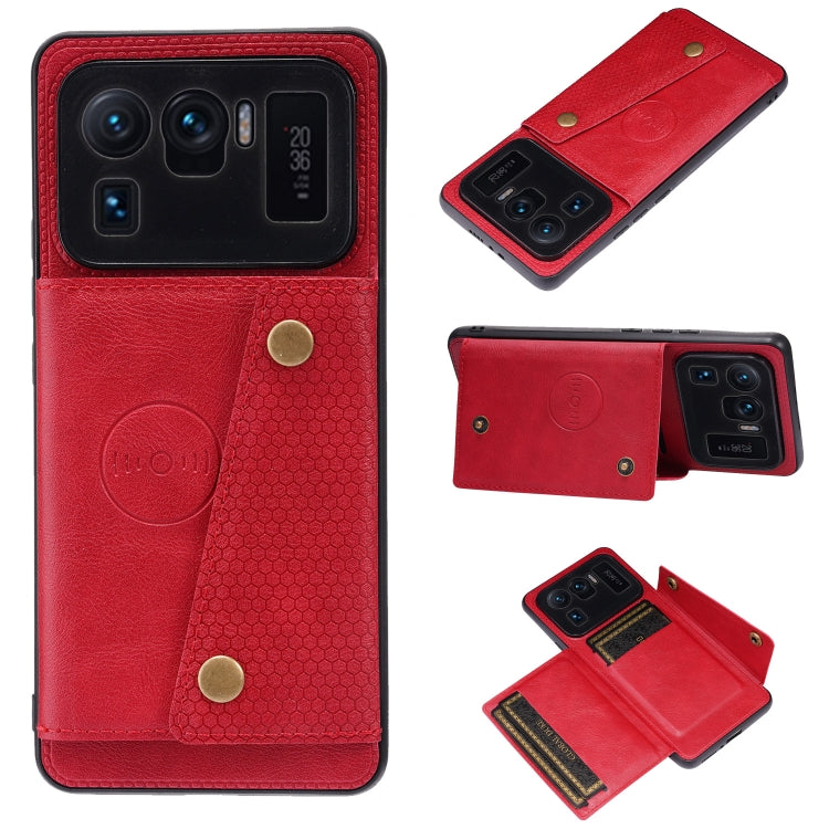 Custodia portafoglio magnetica in PU e TPU per Xiaomi Mi 11 Ultra