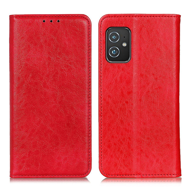 Custodia in pelle a vibrazione orizzontale con struttura magnetica Crazy Horse con supporto, slot per carte e portafoglio, For Wiko Y62, For Asus Zenfone 8