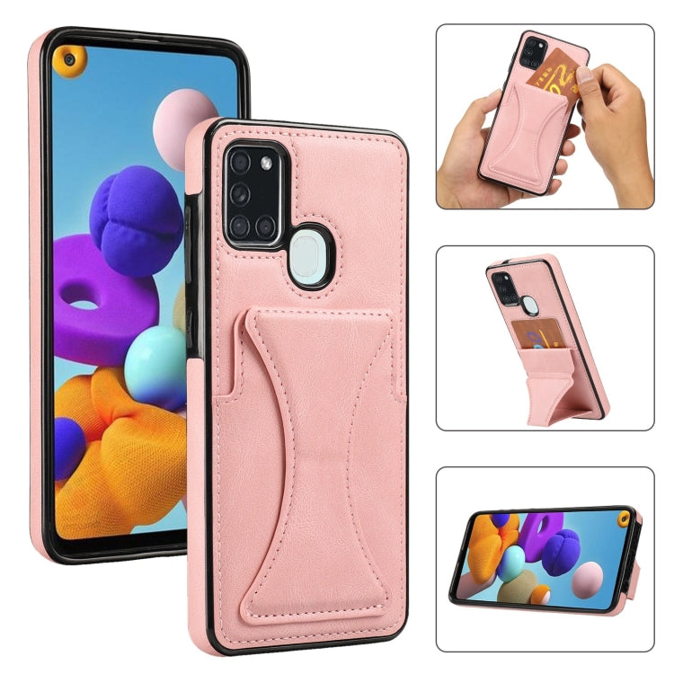 Custodia protettiva antiurto ultrasottile con supporto, For Samsung Galaxy A21s, For Samsung Galaxy A32, For Samsung Galaxy A42 5G, For Samsung Galaxy A50
