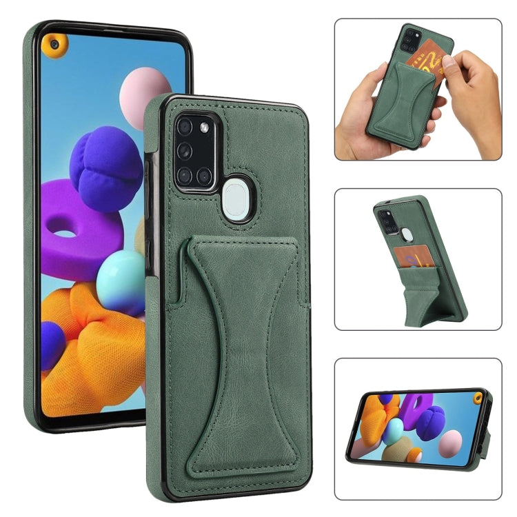 Custodia protettiva antiurto ultrasottile con supporto, For Samsung Galaxy A21s, For Samsung Galaxy A32, For Samsung Galaxy A42 5G, For Samsung Galaxy A50