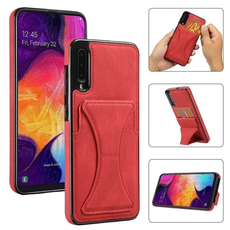 Custodia protettiva antiurto ultrasottile con supporto, For Samsung Galaxy A21s, For Samsung Galaxy A32, For Samsung Galaxy A42 5G, For Samsung Galaxy A50