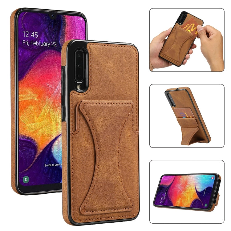 Custodia protettiva antiurto ultrasottile con supporto, For Samsung Galaxy A21s, For Samsung Galaxy A32, For Samsung Galaxy A42 5G, For Samsung Galaxy A50
