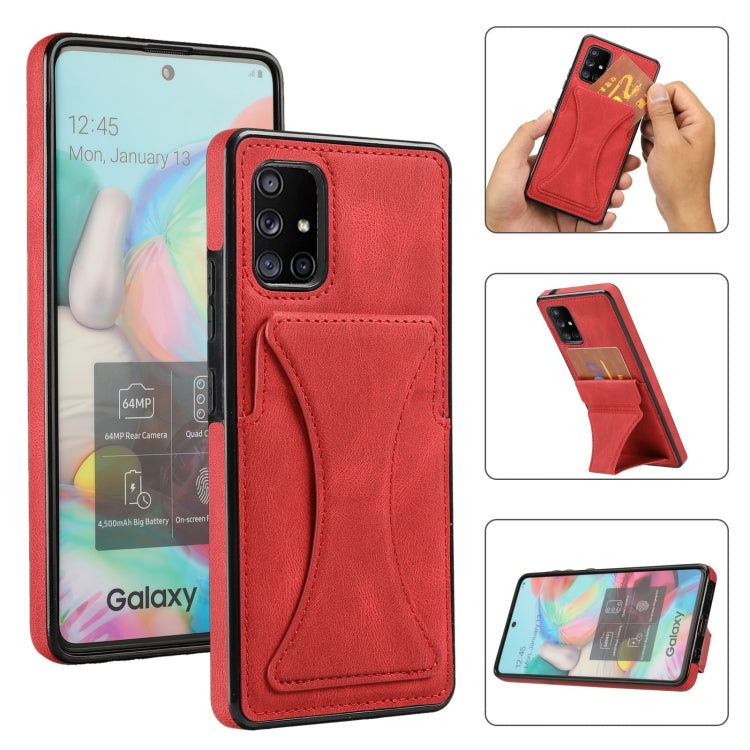Custodia protettiva antiurto ultrasottile con supporto, For Samsung Galaxy A51 5G, For Samsung Galaxy A52 5G / 4G, For Samsung Galaxy A71 5G, For Samsung Galaxy S10+