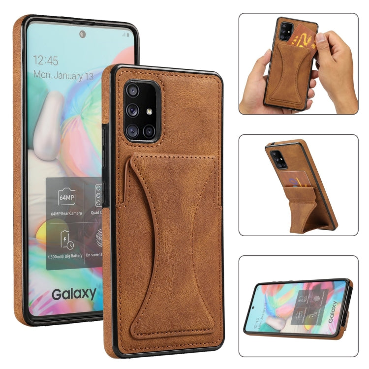 Custodia protettiva antiurto ultrasottile con supporto, For Samsung Galaxy A51 5G, For Samsung Galaxy A52 5G / 4G, For Samsung Galaxy A71 5G, For Samsung Galaxy S10+