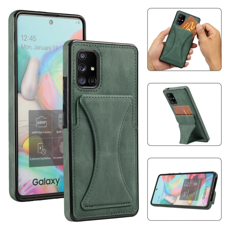 Custodia protettiva antiurto ultrasottile con supporto, For Samsung Galaxy A51 5G, For Samsung Galaxy A52 5G / 4G, For Samsung Galaxy A71 5G, For Samsung Galaxy S10+