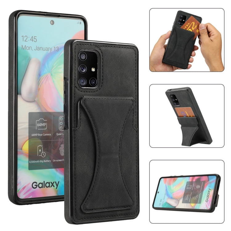 Custodia protettiva antiurto ultrasottile con supporto, For Samsung Galaxy A51 5G, For Samsung Galaxy A52 5G / 4G, For Samsung Galaxy A71 5G, For Samsung Galaxy S10+
