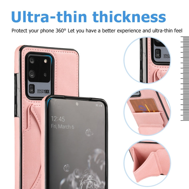 Custodia protettiva antiurto ultrasottile con supporto, For Samsung Galaxy S20 Ultra, For Samsung Galaxy S21 5G, For Samsung Galaxy S21+ 5G